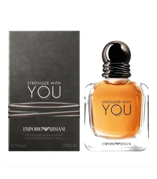 GIORGIO ARMANI STRONGER WITH YOU EAU DE TOILETTE POUR HOMME 50ML VAPORIZADOR