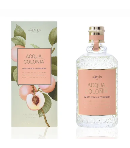 4711 ACQUA COLONIA EAU DE COLOGNE WHITE PEACH & CORIANDER 170ML VAPORIZADOR