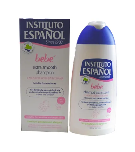 INSTITUTO ESPAÑOL BEBE CHAMPU SUAVE RECIEN NAVIDO PIEL SENSIBLE SIN ALERGENOS 300ML
