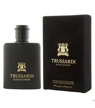 TRUSSARDI BLACK EXTREME EAU DE TOILETTE 50ML