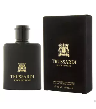 TRUSSARDI BLACK EXTREME EAU DE TOILETTE 50ML