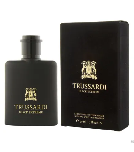TRUSSARDI BLACK EXTREME EAU DE TOILETTE 50ML
