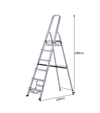 Escalera de Aluminio Tijera