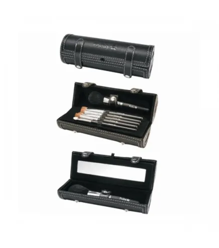 EUROSTIL CON ESPEJO ESTUCHE 7 PINCELES 7UN