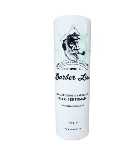 EUROSTIL BARBER LINE TALCO PERFUMADO 200GR