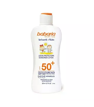 BABARIA KIDS LECHE PROTECTORA SPF50+ 200ML