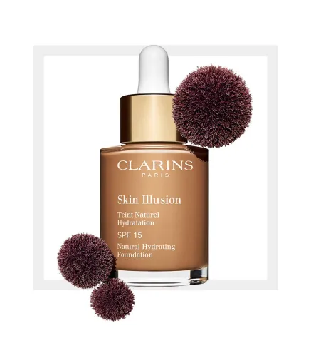 CLARINS SKIN ILLUSION BASE SPF15 114 CAPUCCHINO 30ML