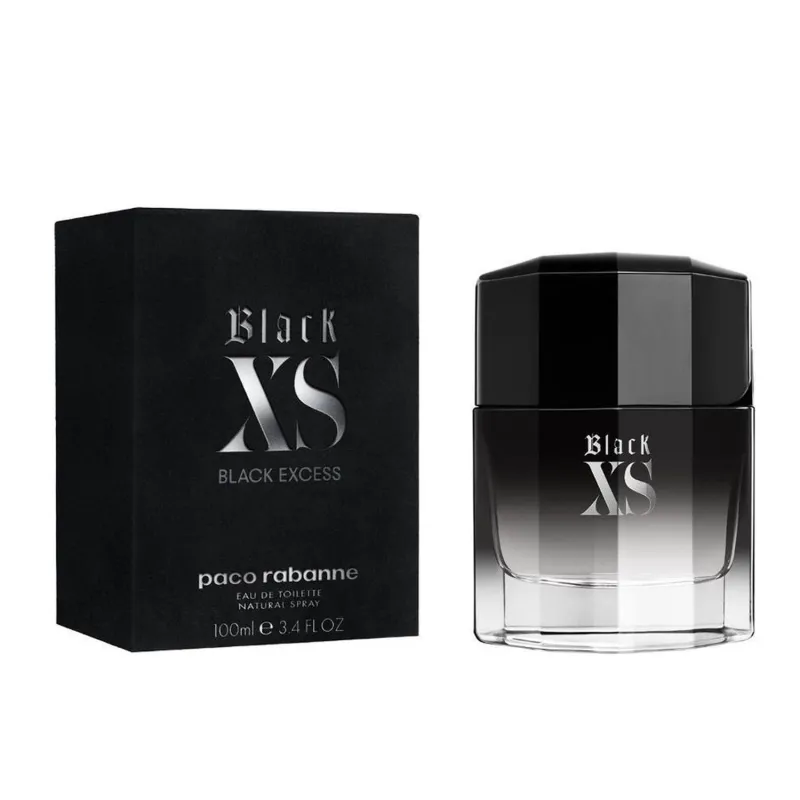 PACO RABANNE BLACK XS EAU DE TOILETTE MEN 100ML VAPORIZADOR PACO RABANNE BLACK XS EAU DE TOILETTE MEN 100ML VAPORIZADOR