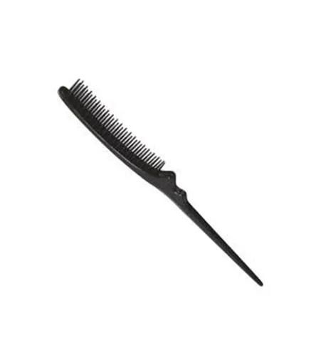 EUROSTIL CREPAR CURVO CEPILLO PUA PLASTICO NEGRO NEGRO 1UN