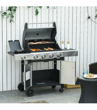 Barbacoa de Gas