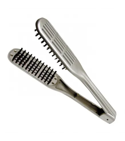 EUROSTIL JABALI DOBLE CEPILLO PARA ALISADO-SECADOR GRIS 1UN