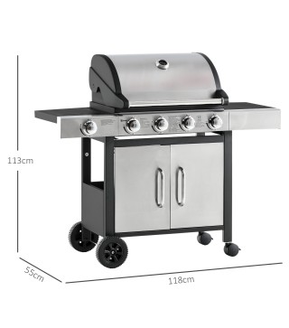 Barbacoa de Gas