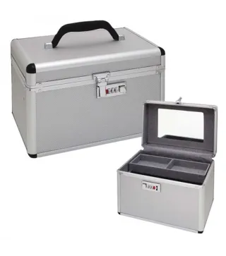 EUROSTIL MAQUILLAJE MALETA ALUMINIO 1UN