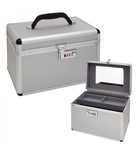 EUROSTIL MAQUILLAJE MALETA ALUMINIO 1UN