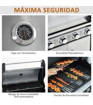 Barbacoa de Gas