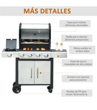 Barbacoa de Gas