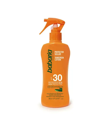 BABARIA ALOE VERA LOCION CORPORAL SPF30 200ML
