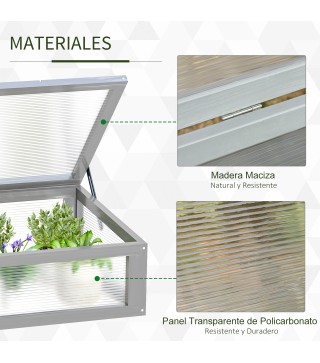 Invernadero de Madera