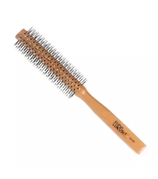 EUROSTIL MADERA CEPILLO DE PELO PUA NYLON BOLA 15MM 1UN