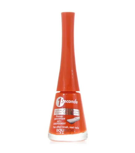 BOURJOIS 1 SECONDE TEXTURE GEL NAIL LACQUER 58 DIABOL'ORANGE (BLISTER)