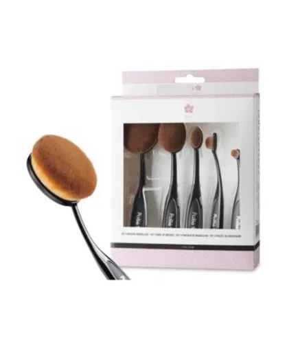 EUROSTIL MAQUILLAJE SET 5 CEPILLOS 5UN