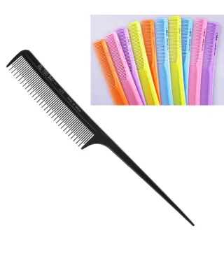 EUROSTIL PUA PLASTICO COLORES PEINE 20 5CM ESPECIAL 1UN