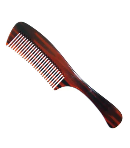 EUROSTIL ACETATO PEINE CON MANGO 18 20CM 1UN