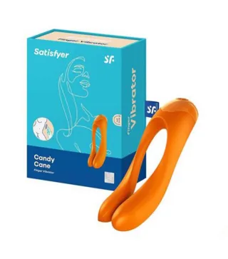 SATISFYER CANDY CANE VIBRADOR DEDO 1UN