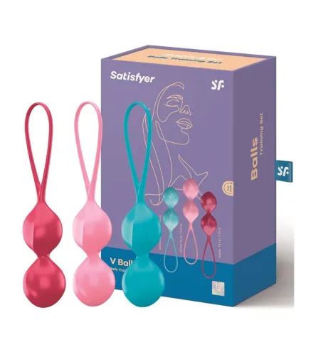 SATISFYER V BALLS EJERCITADOR SUELO PELVICO 3UN