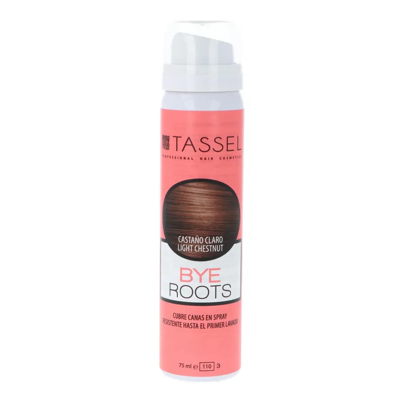 TASSEL BYE ROOTS CUBRECANAS CASTAÑO CLARO SPRAY 1UN VAPORIZADOR TASSEL BYE ROOTS CUBRECANAS CASTAÑO CLARO SPRAY 1UN VAPORIZADOR