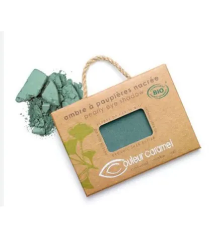 COULEUR CARAMEL MAQUILLAJE SOMBRA DE OJOS 050 VERT BLEUTE NARE 1UN
