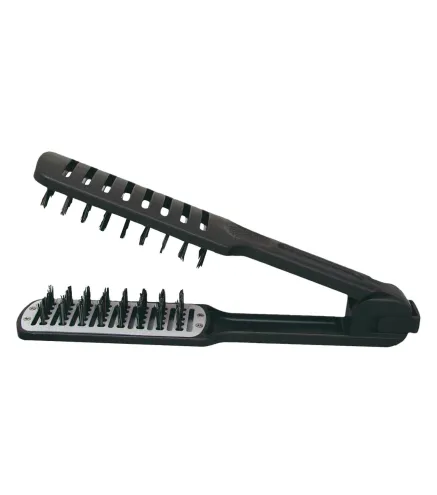 EUROSTIL DOBLE JABALI CEPILLO ALISADO-SECADOR NEGRO NEGRO 1UN