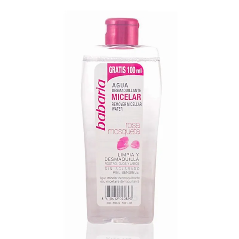 ROSA MOSQUETA AGUA DESMAQUILLANTE MICELAR 400ML