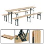 Conjunto de Mesa y 2 Bancos Conjunto de Mesa y 2 Bancos