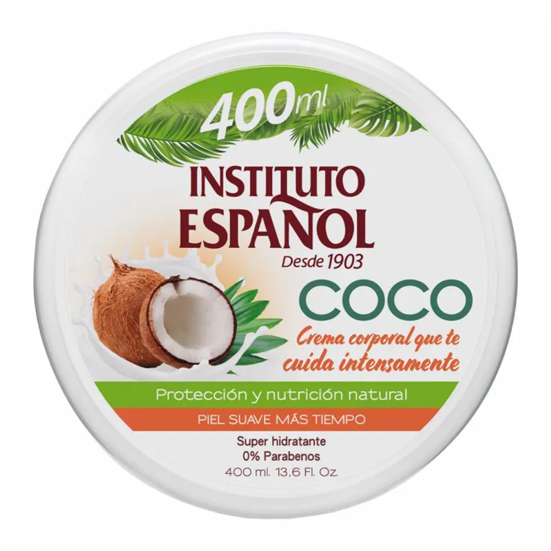 INSTITUTO ESPAÑOL COCO CREMA CORPORAL 400ML