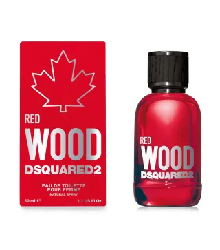 DSQUARED RED WOOD EAU DE TOILETTE POUR FEMME 50ML VAPORIZADOR