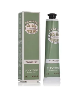 LOCCITANE AMANDE HAND & NAIL CARE WITH ALMOND FROM PROVENCE 75ML