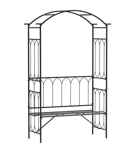 Arco de Jardín con Banco