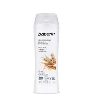BABARIA AVENA CREMA CORPORAL 400ML