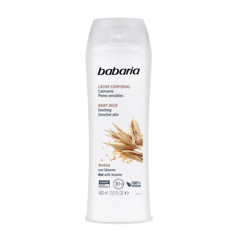 BABARIA AVENA CREMA CORPORAL 400ML BABARIA AVENA CREMA CORPORAL 400ML