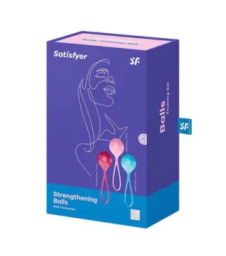 SATISFYER STRENGHTENING BALLS ENTRENAMIENTO PELVICO 3UN