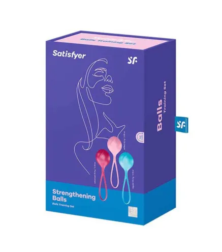 SATISFYER STRENGHTENING BALLS ENTRENAMIENTO PELVICO 3UN