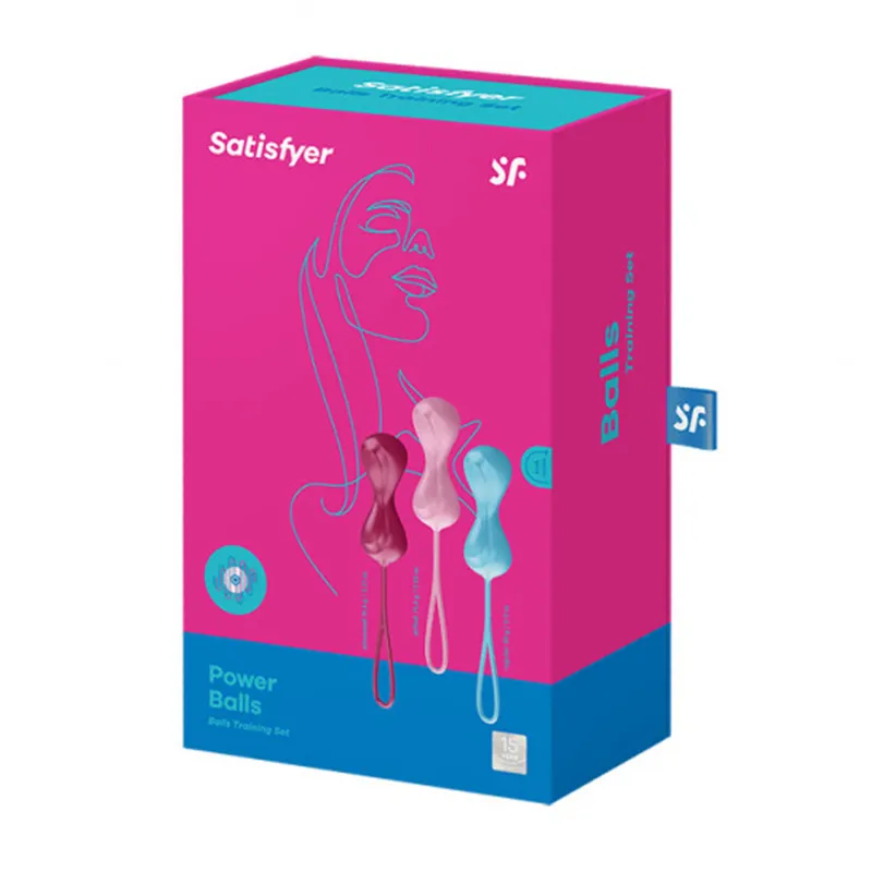 SATISFYER POWER FALLS EJERCITADOR SUELO PELVICO 3UN