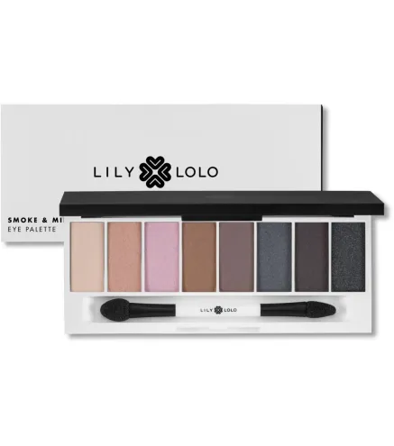 LILY LOLO MAQUILLAJE PALETA 8 SOMBRA DE OJOS SMOKE & MIRRORS 1UN
