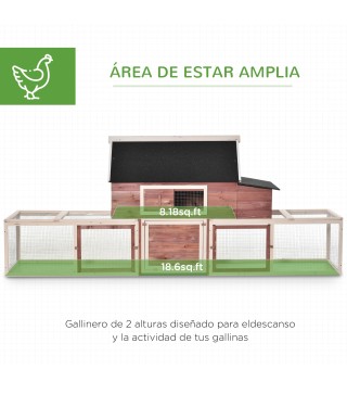 Gallinero de Madera