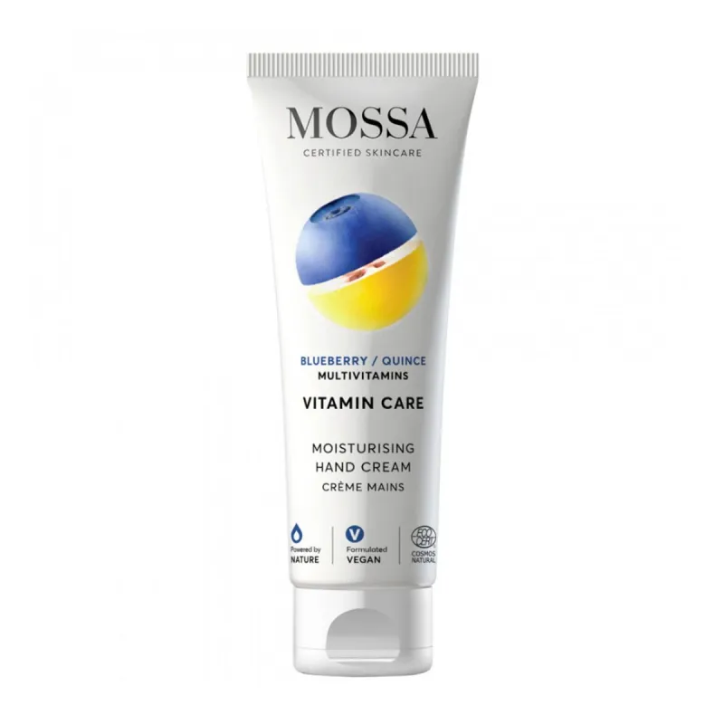 MOSSA VITAMIN CARE CREMA DE MANOS BLUEBERRY 75ML