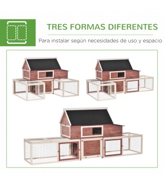 Gallinero de Madera