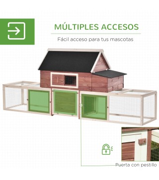 Gallinero de Madera