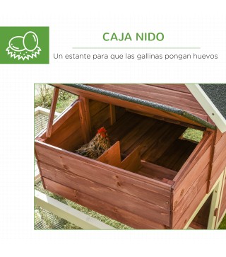 Gallinero de Madera
