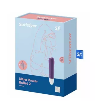 SATISFYER ULTRA POWER BULLET 2 VIBRADOR VIOLETA 1UN